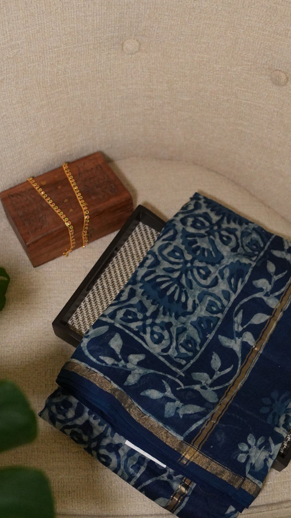 Maiee Handwoven Saree